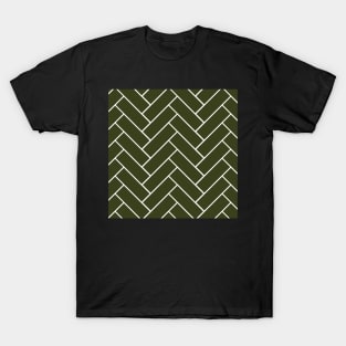 Tiles (Olive Green) T-Shirt